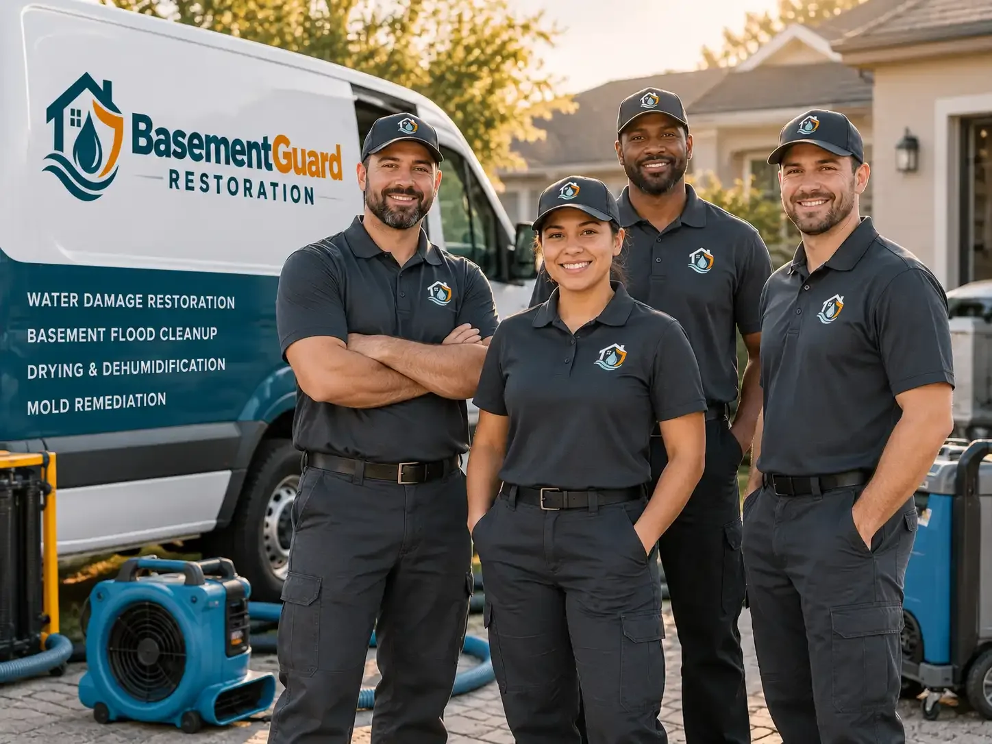 Basement Water Damage Restoration company in Richland, MI